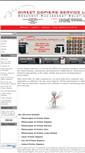 Mobile Screenshot of directcopiers.net